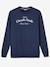 Sweat homme notre Chouette Famille collection capsule vertbaudet fabrication française MARINE GRISE - vertbaudet enfant 