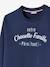 Sweat homme notre Chouette Famille collection capsule vertbaudet fabrication française MARINE GRISE - vertbaudet enfant 