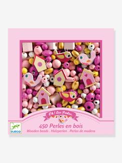 Jouet-Activités artistiques-Perles, mode et coffrets créatifs-Perles Bois - Oiseaux - DJECO
