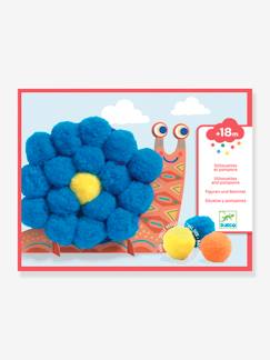 Speelgoed-Creatieve activiteiten-Mijn eerste collages van pompons - Zachte dieren - DJECO