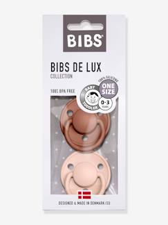 Puériculture-Lot de 2 sucettes-tétines De Lux en silicone BIBS