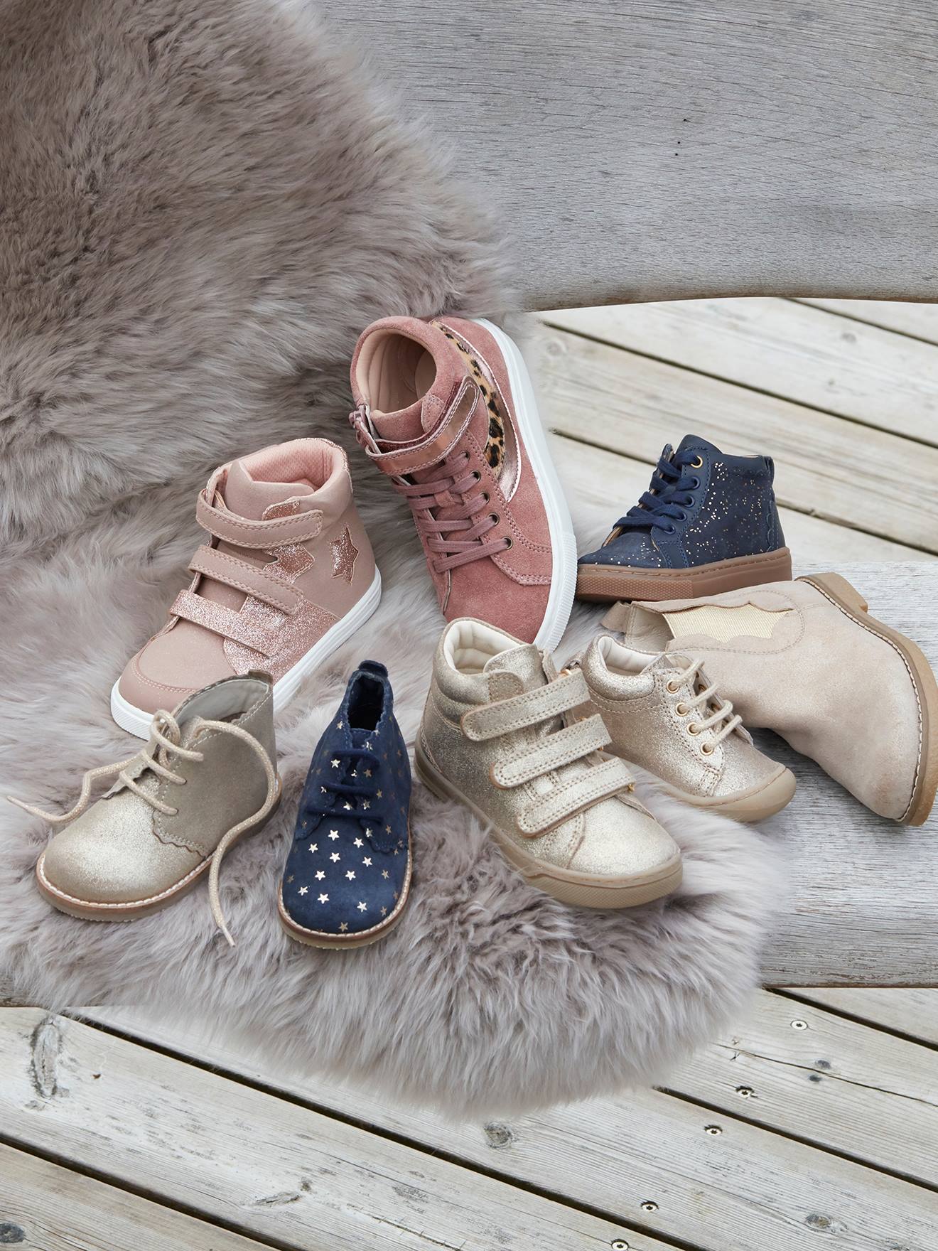 Chaussons Premiers Pas Bébé Garçon/fille - Semelle Souple Antidérapante, Avec Oreilles - Taille 0-18 Mois, Doux Et Chauds - 3