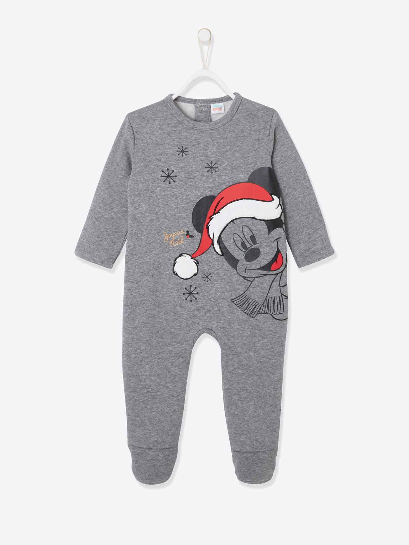 Pyjama noël bébé garçon Disney® Mickey - gris chiné