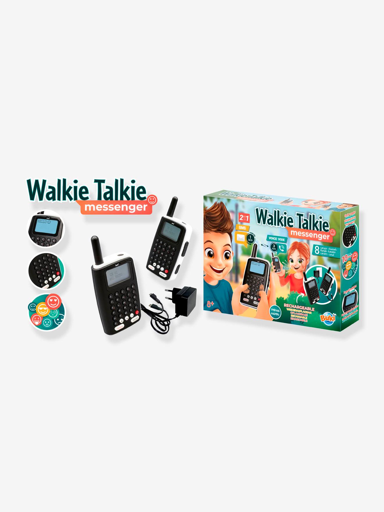 Walkietalkie Messenger - BUKI - grijs, Speelgoed