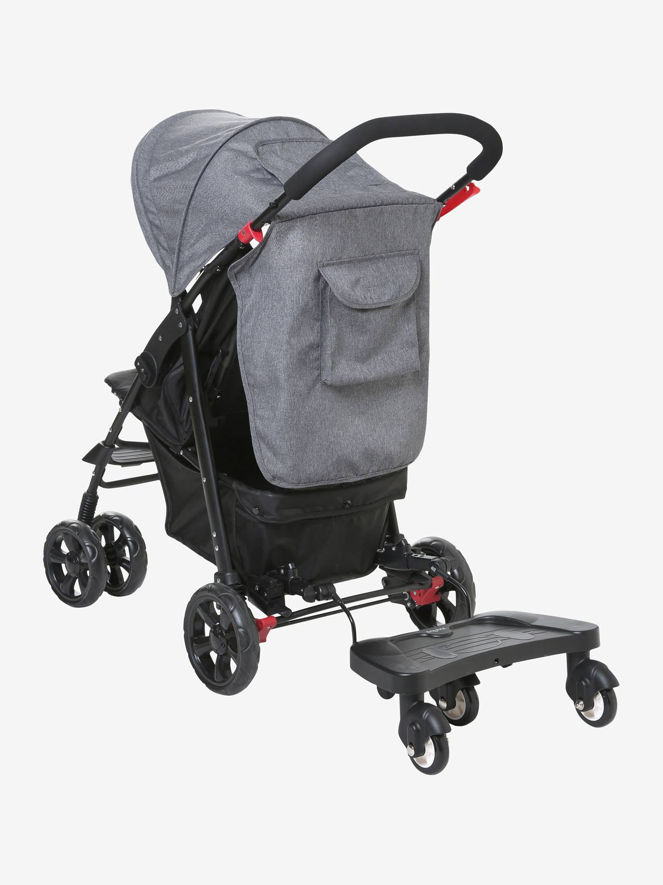 Plank Voor De Wandelwagen Van De Combinatieset Vertbaudet Zwart
