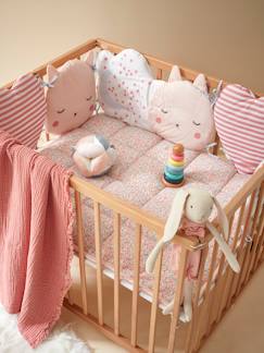 Linge de maison et décoration-Linge de lit bébé-Tour de lit-Tour de lit / tour de parc modulable thème CATALUNE Oeko-Tex®