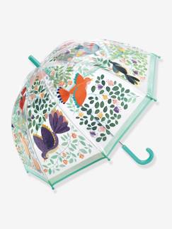 -Parapluie Fleurs et Oiseaux -