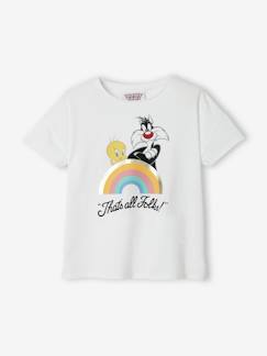 T-shirt fille Looney Tunes® Titi et Grosminet  - vertbaudet enfant