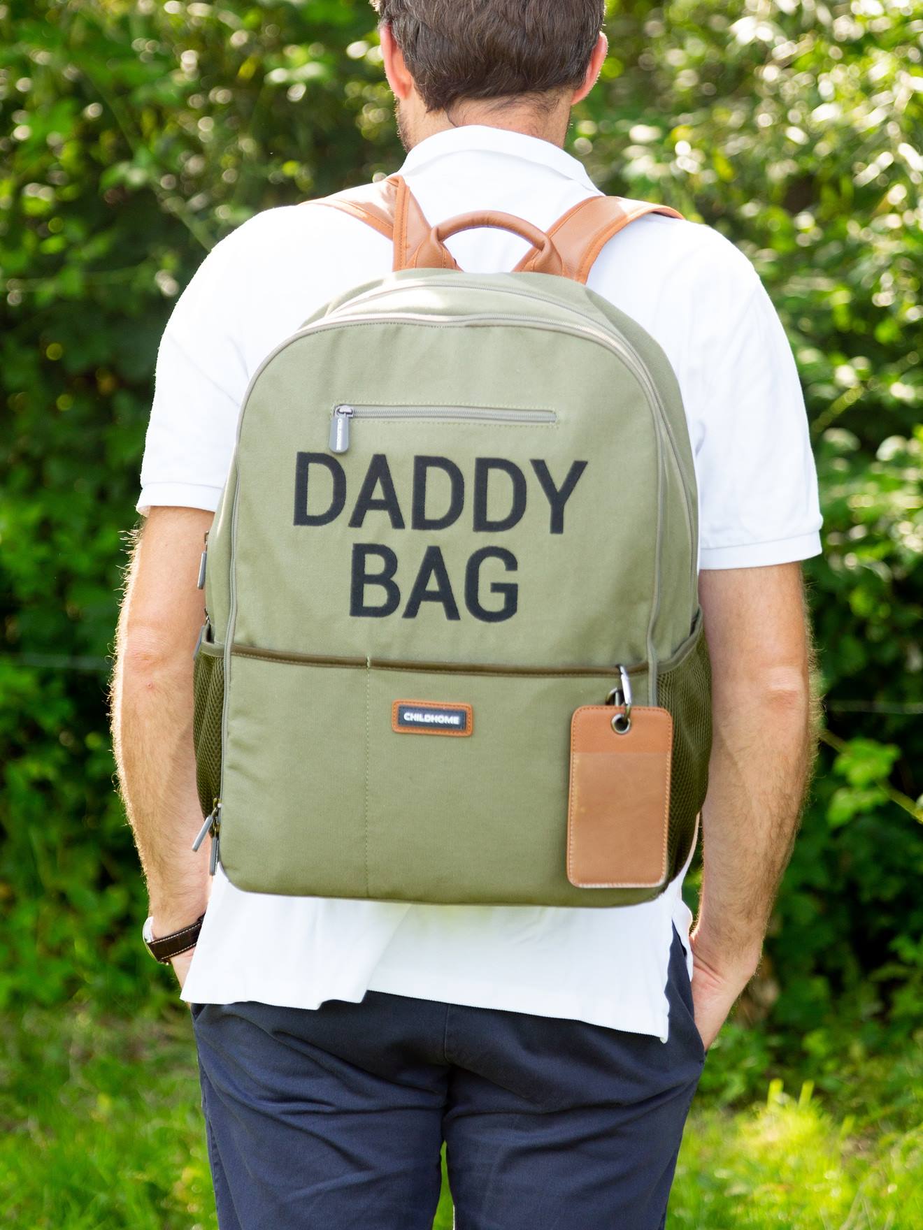 Sac à dos à langer Daddy Bag CHILDHOME - kaki, Puériculture
