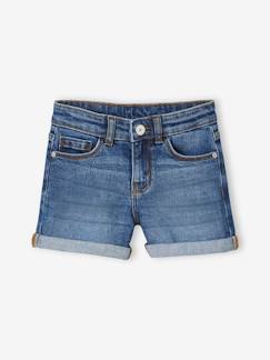 Short en jean fille  - vertbaudet enfant