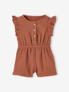 Baby-Salopette, jumpsuit-Baby jumpsuit van katoengaas