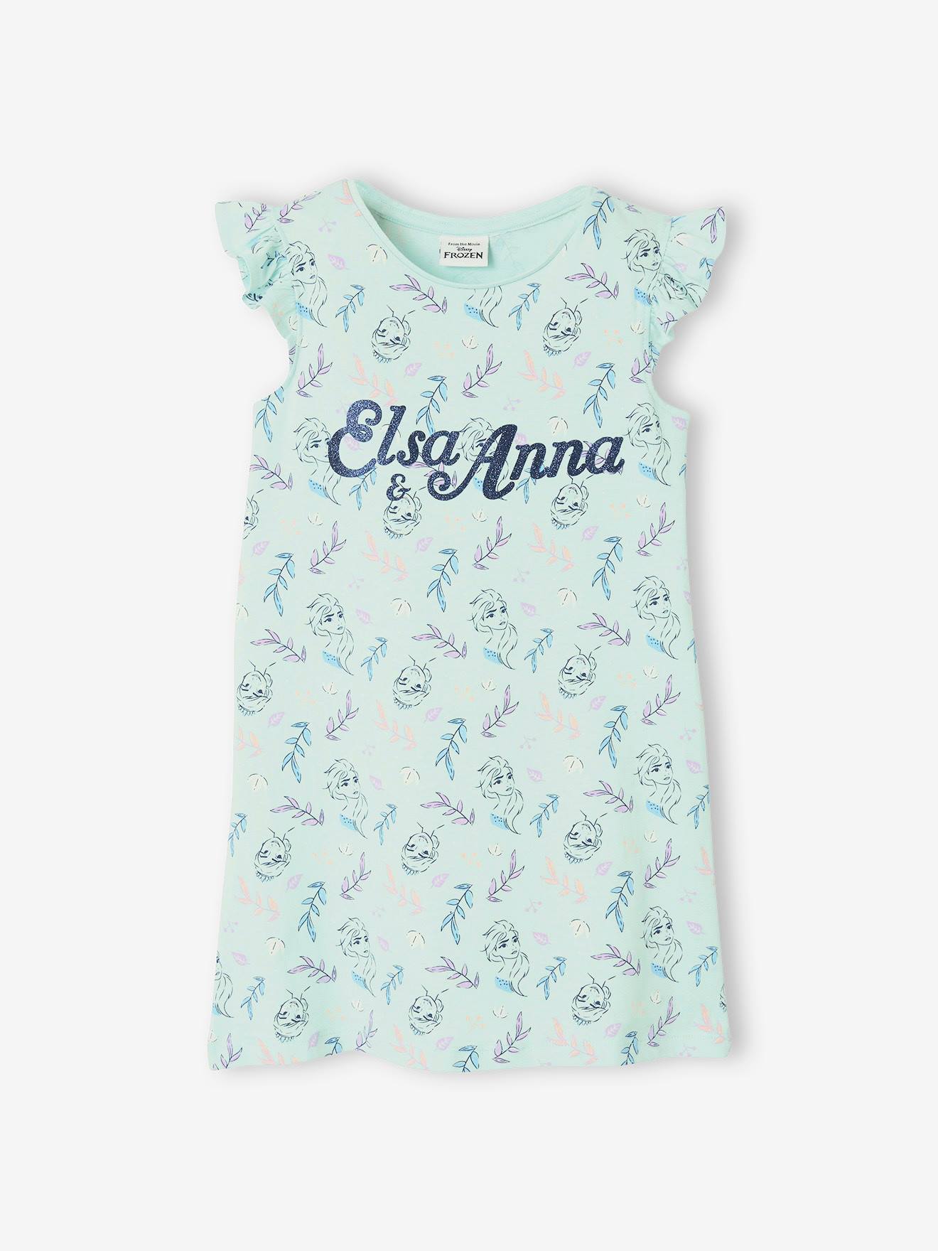Kust Afleiden explosie Nachthemd Disney Frozen® voor meisjes - blauw met print, Meisje