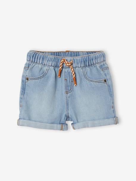 Short en denim bébé  - vertbaudet enfant