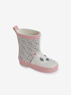 Chaussures-Bottes de pluie bébé fille en caoutchouc