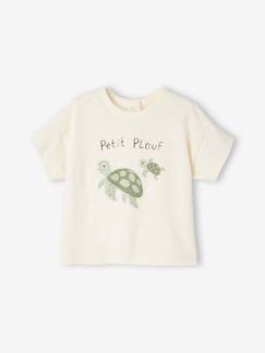 Baby-'Zeedieren' baby T-shirt met korte mouwen