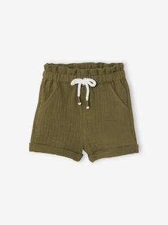 Baby-Short-Elastische taille katoengaas baby shorts