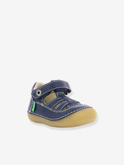 Chaussures-Chaussures bébé 16-26-Marche fille 19-26-Baskets-Sandales cuir bébé Sushy Originel Softers KICKERS®