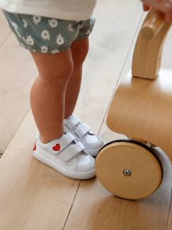 Schoenen-Meisje shoenen 23-38-Stoffen tennisschoenen met klittenband voor babymeisjes