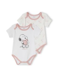 Lot de 2 bodies bébé fille Snoopy Peanuts®  - vertbaudet enfant