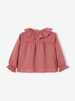 Baby-Overhemd, blouse-Babyblouse met kraagje