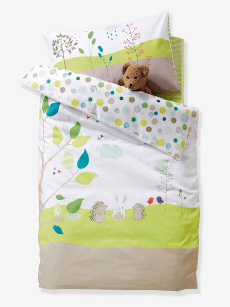 Taie d'oreiller bébé Pic-nic MULTICOLORE - vertbaudet enfant 