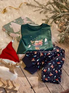 Coffret Noël pyjama + bonnet garçon  - vertbaudet enfant