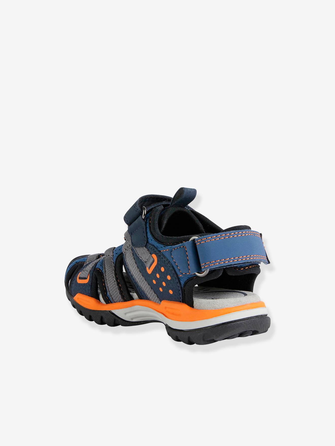 Sandales gar on Borealis B GEOX dk avio orange Chaussures