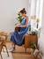 Robe fines bretelles gaze de coton grossesse et allaitement blanc+Bleu - vertbaudet enfant 