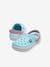 Sabots bébé Crocband Clog T CROCS(TM) BALLERINA PINK+ICE BLUE / WHITE+marine+PEPPER GRAPHITE - vertbaudet enfant 