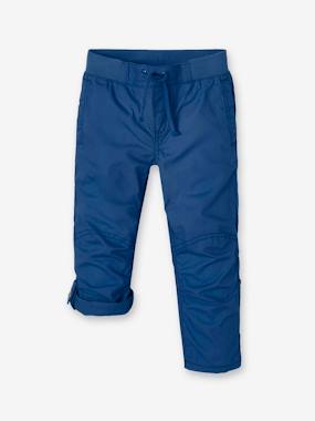 Pantalon Cargo Droit MorphologiK Garçon – Tour De Hanches Fin – Taille élastique – 100% Coton – Idéal Pour L'école