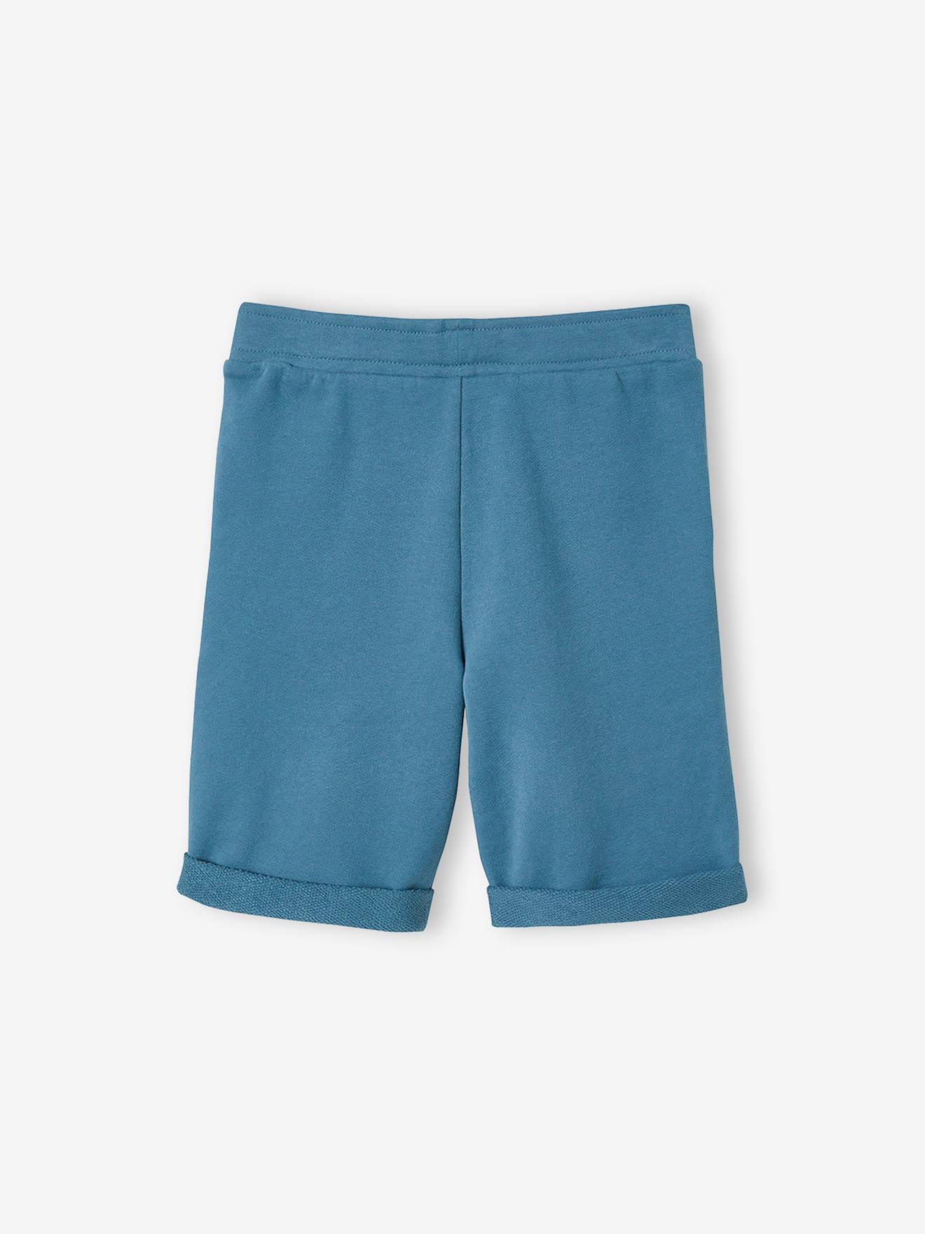 Bermuda Garçon Molleton Vertbaudet – Noix De Pécan 6 Ans – Taille Élastiquée Confort + Cordon Fantaisie
