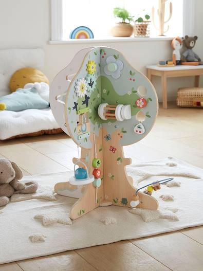 Arbre D'Activités 4 Saisons En Bois – Vertbaudet – Éveil Bébé Multicolore