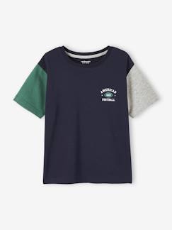 Garçon-T-shirt, polo, sous-pull-T-shirt-Tee-shirt sport colorblock garçon