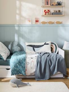 Linge de maison et décoration-Linge de lit enfant-Plaid en gaze de coton bio