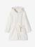 Robe de chambre fille maille peluche chat personnalisable ivoire - vertbaudet enfant 