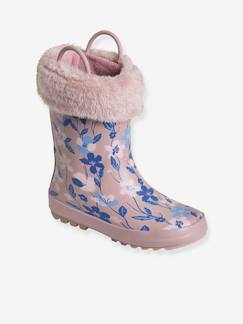 Chaussures-Chaussures fille 23-38-Bottes de pluie-Bottes de pluie imprimées fille collection maternelle