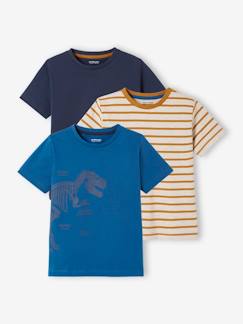 Garçon-T-shirt, polo, sous-pull-T-shirt-Lot de 3 tee-shirts manches courtes garçon