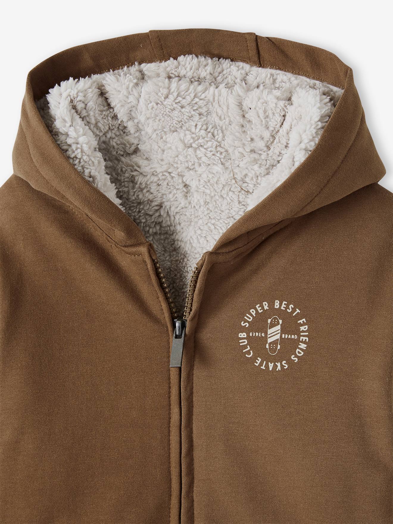 Sweat doublé sherpa hot sale