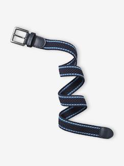 Jongens-Accessoires-Tweekleurig gevlochten riem voor jongens