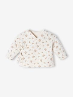 Baby-Trui, vest, sweater-Gewatteerd babyvestje met dubbele borstband