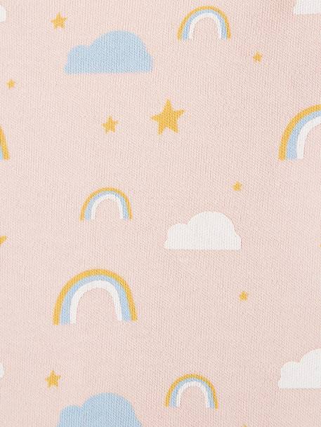 Set van 3 rompertjes 'regenboog' met korte mouwen voor baby's set ambergeel - vertbaudet enfant 