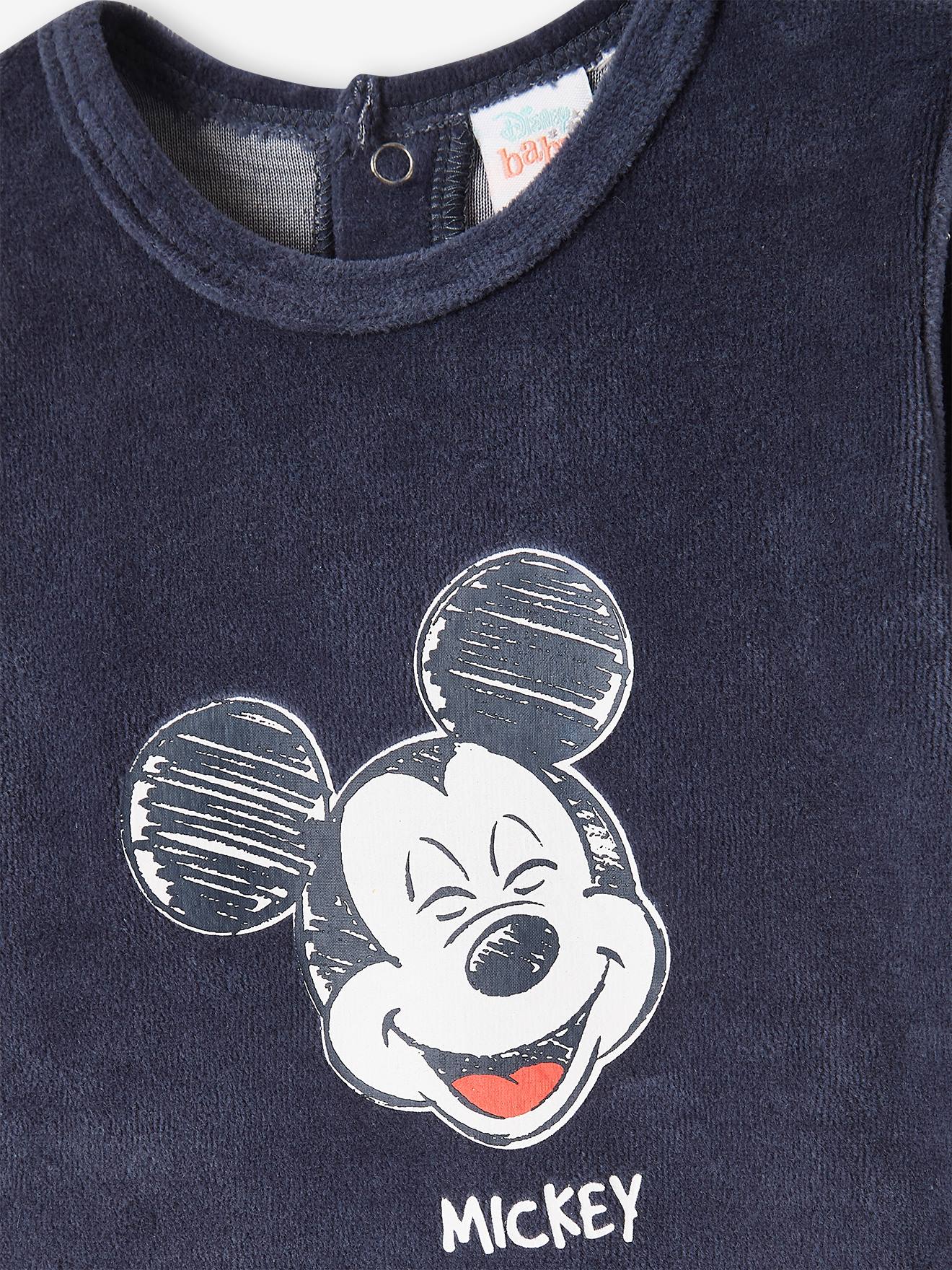 VERTBAUDET Surpyjama bébé garçon Disney® Mickey Noël Marine 3M