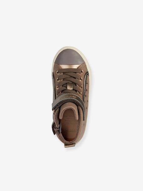 Baskets Mid fille Kalispera GEOX® gris - vertbaudet enfant 