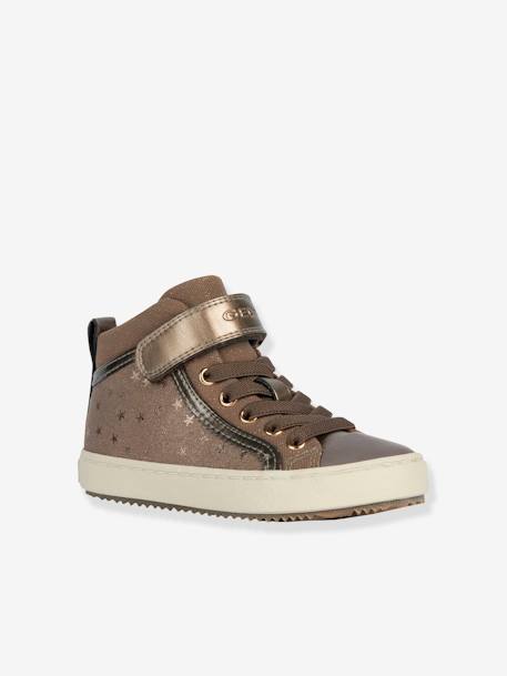 Baskets Mid fille Kalispera GEOX® gris - vertbaudet enfant 