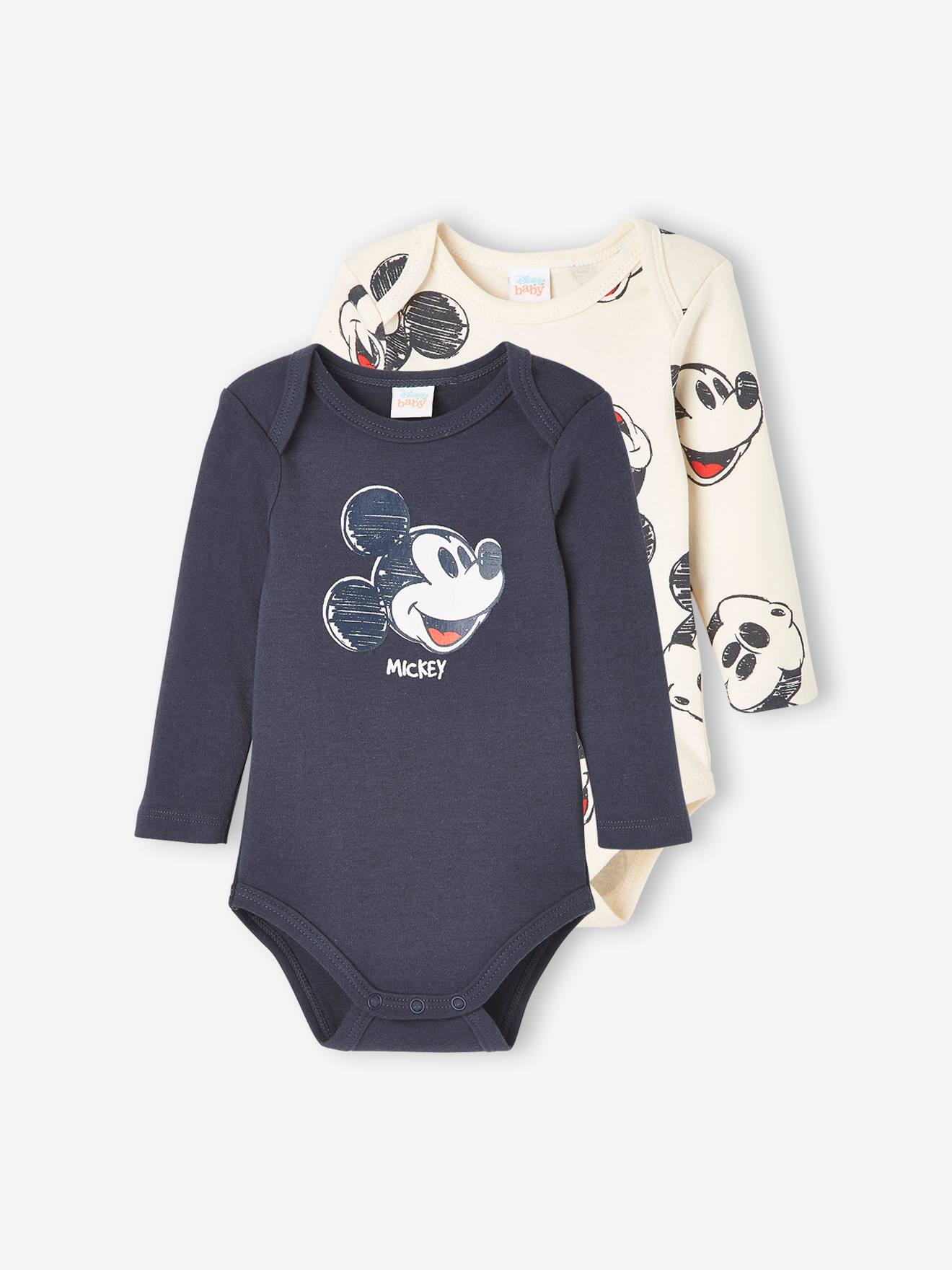 Surpyjama bébé garçon Disney® Mickey Noël - marine, Bébé