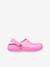 Sabots fourrés enfant Classic Lined Clog K CROCS (TM) bleu+rose - vertbaudet enfant 