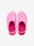 Sabots fourrés enfant Classic Lined Clog K CROCS (TM) bleu+rose - vertbaudet enfant 