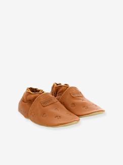 -Chaussons cuir souple bébé Mywood ©