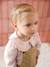 Babybloesje van katoenen gaas met mooie kraag grijsroze+kaki - vertbaudet enfant 