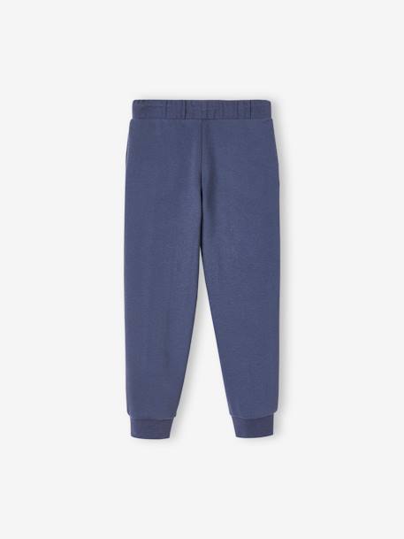 Generisch Baggy joggingbroek met strik voor meisjes, lichte sportbroek met rechte pijpen en zakken, blauw, 160